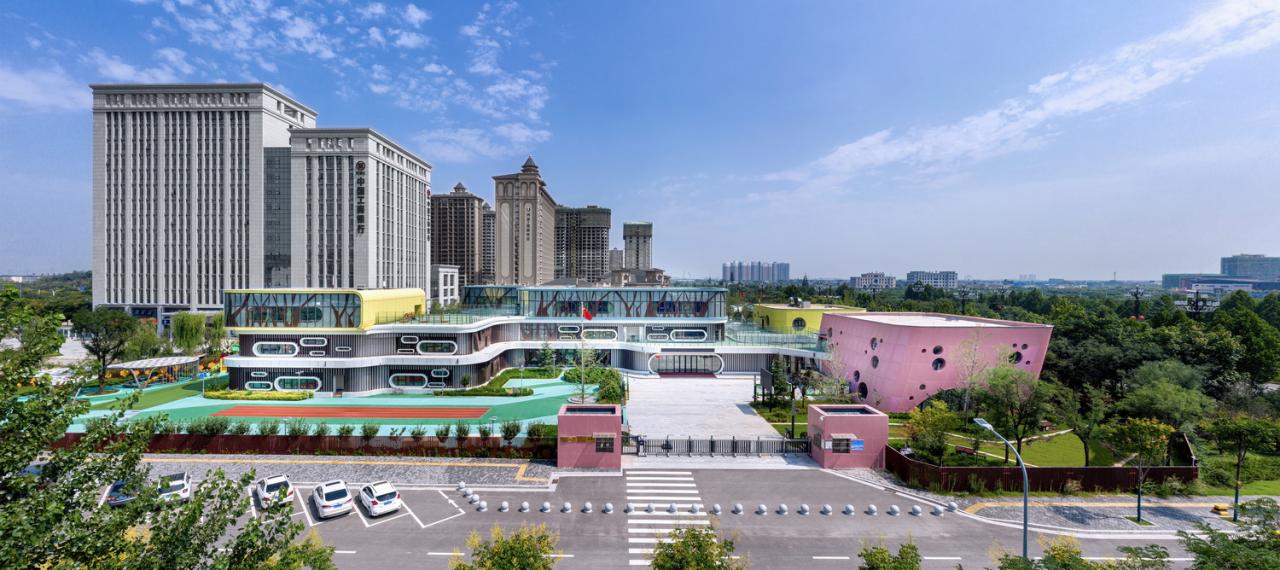 BIM建筑|渭南市政府机关幼儿园 / 中合元创建筑设计股份有限公司 BIM建筑|渭南市政府机关幼儿园 / 中合元创建筑设计股份有限公司