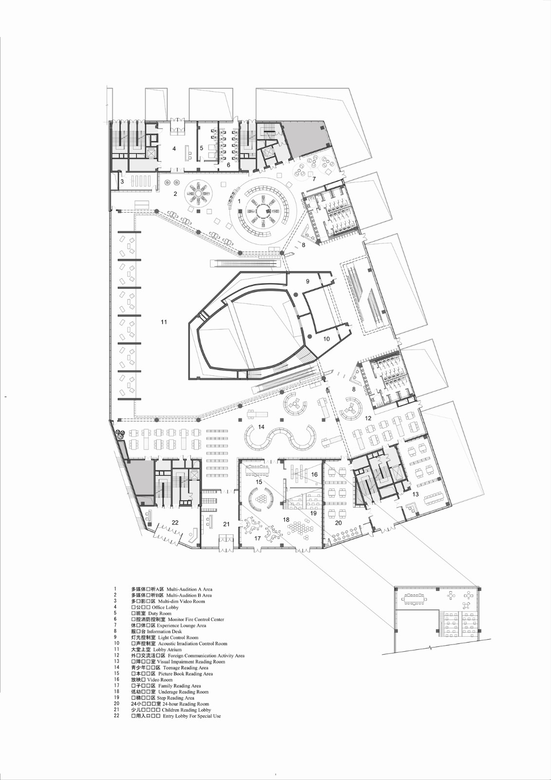 BIM建筑|张家口图书馆,创造城市的精神呼吸 / 王大泉 BIM建筑|张家口图书馆,创造城市的精神呼吸 / 王大泉