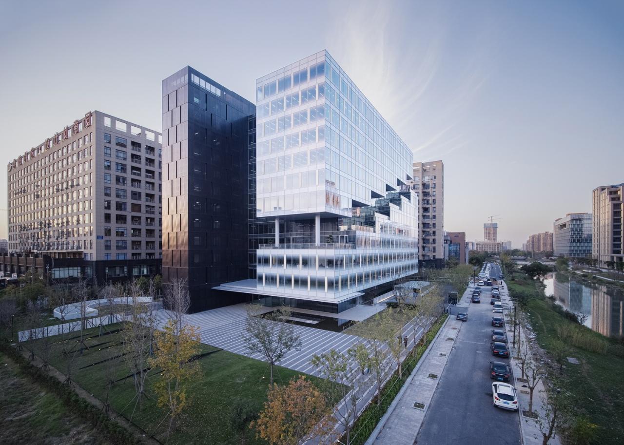 BIM建筑|杭州威星智能总部工程实录 / 孟凡浩-gad × line+ BIM建筑|杭州威星智能总部工程实录 / 孟凡浩-gad × line+