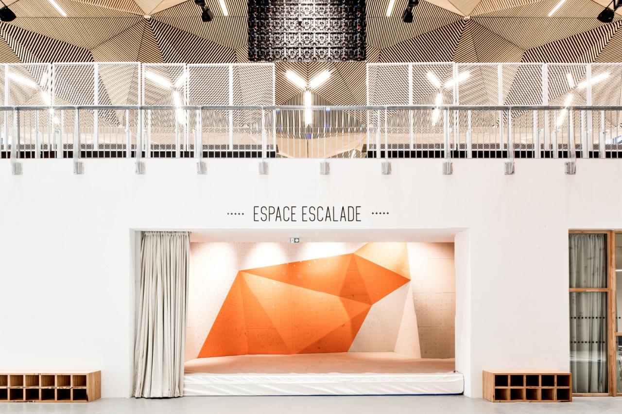 BIM建筑|Pôle Simone Veil 多功能运动中心 / K architectures Sigwalt Herman BIM建筑|Pôle Simone Veil 多功能运动中心 / K architectures Sigwalt Herman