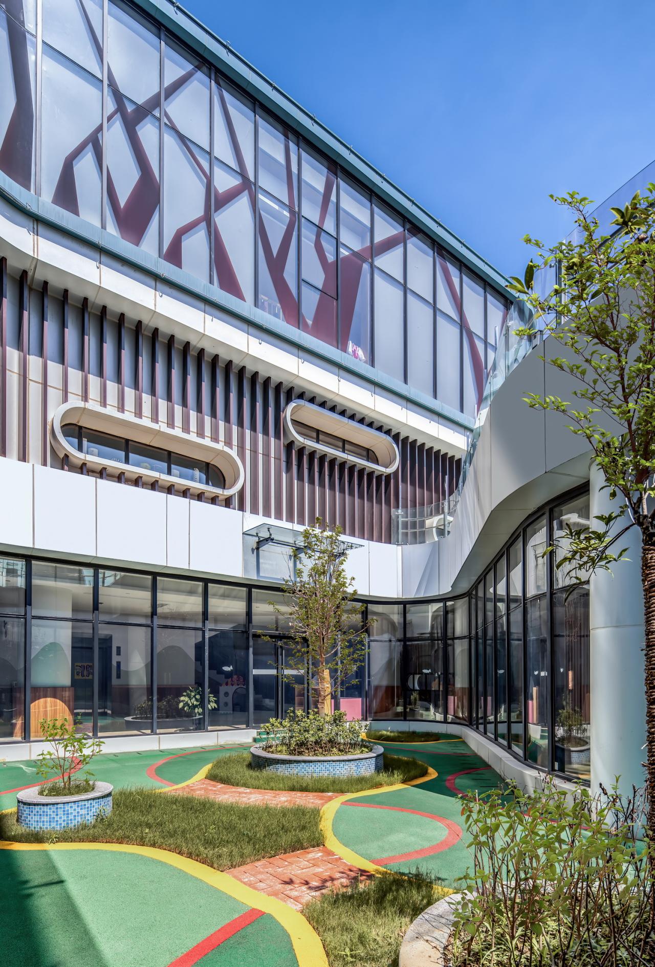 BIM建筑|渭南市政府机关幼儿园 / 中合元创建筑设计股份有限公司 BIM建筑|渭南市政府机关幼儿园 / 中合元创建筑设计股份有限公司