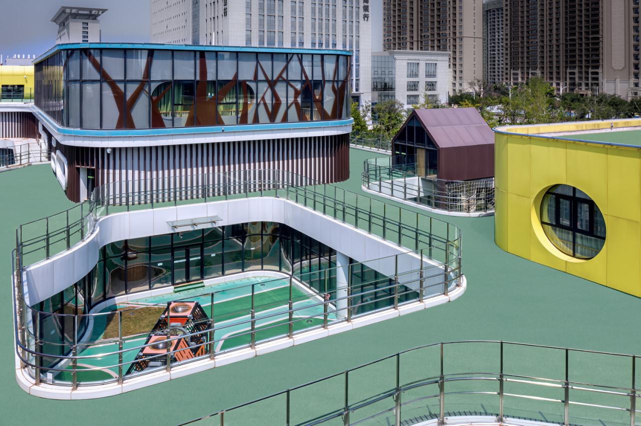 BIM建筑|渭南市政府机关幼儿园 / 中合元创建筑设计股份有限公司 BIM建筑|渭南市政府机关幼儿园 / 中合元创建筑设计股份有限公司