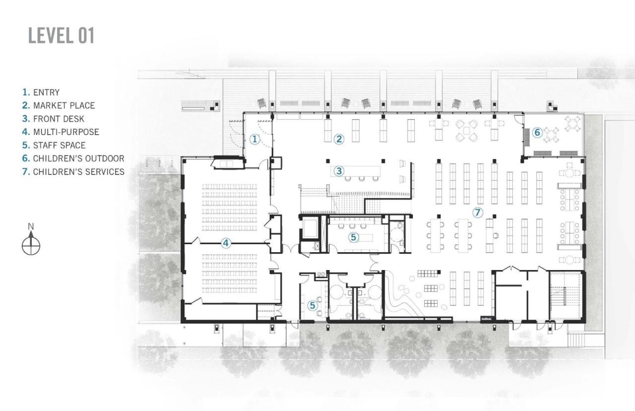 BIM建筑|DCPL 西南社区图书馆 / Perkins and Will BIM建筑|DCPL 西南社区图书馆 / Perkins and Will