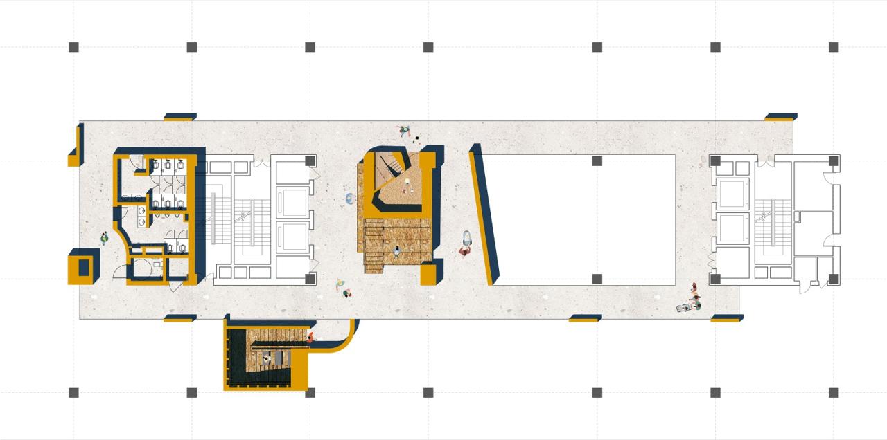 BIM建筑|嘉年华校园 Carnival School / 也似建筑设计 BIM建筑|嘉年华校园 Carnival School / 也似建筑设计