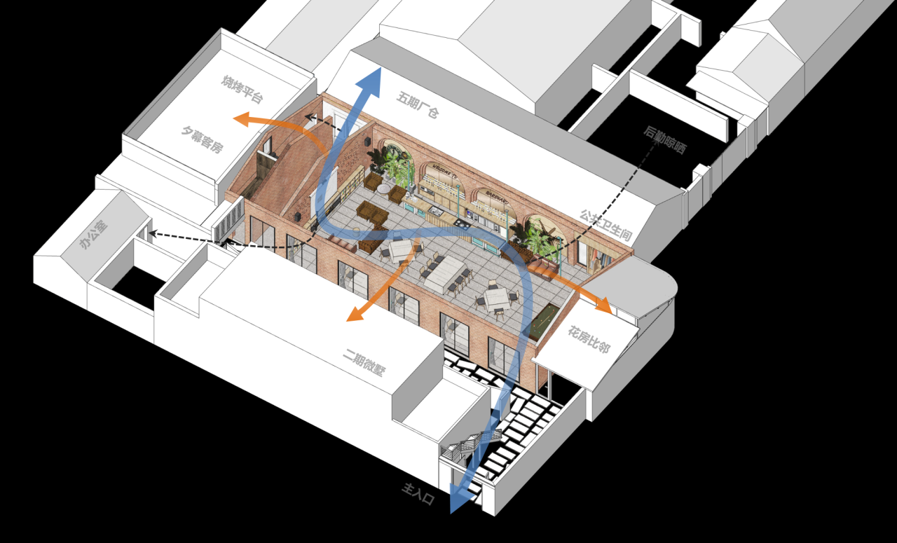 BIM建筑|工坊迭代:民宿公共空间的“聚合力” / CCDI悉地国际 卝智室内设计中心 BIM建筑|工坊迭代:民宿公共空间的“聚合力” / CCDI悉地国际 卝智室内设计中心