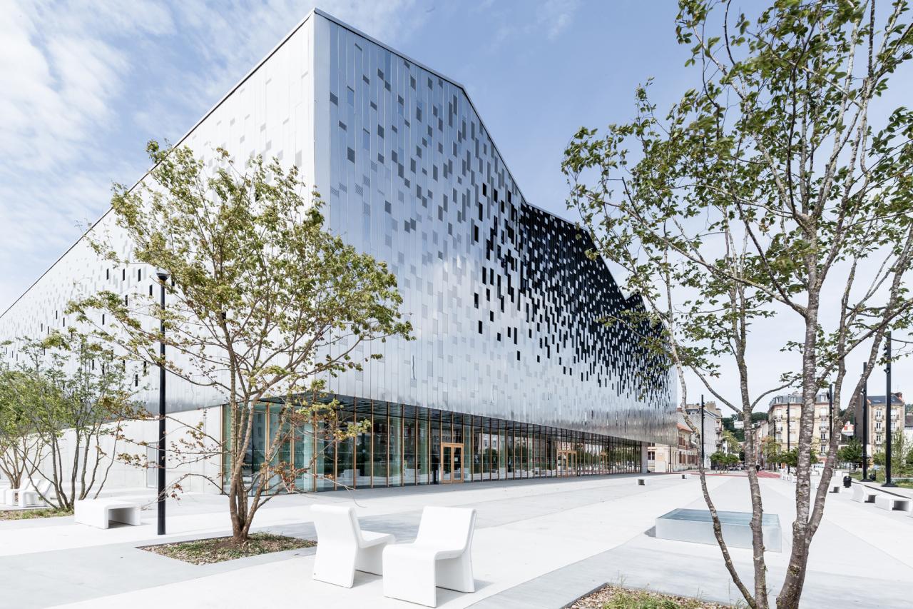 BIM建筑|Pôle Simone Veil 多功能运动中心 / K architectures Sigwalt Herman BIM建筑|Pôle Simone Veil 多功能运动中心 / K architectures Sigwalt Herman