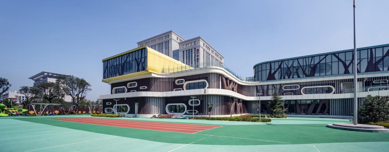 BIM建筑|渭南市政府机关幼儿园 / 中合元创建筑设计股份有限公司 BIM建筑|渭南市政府机关幼儿园 / 中合元创建筑设计股份有限公司