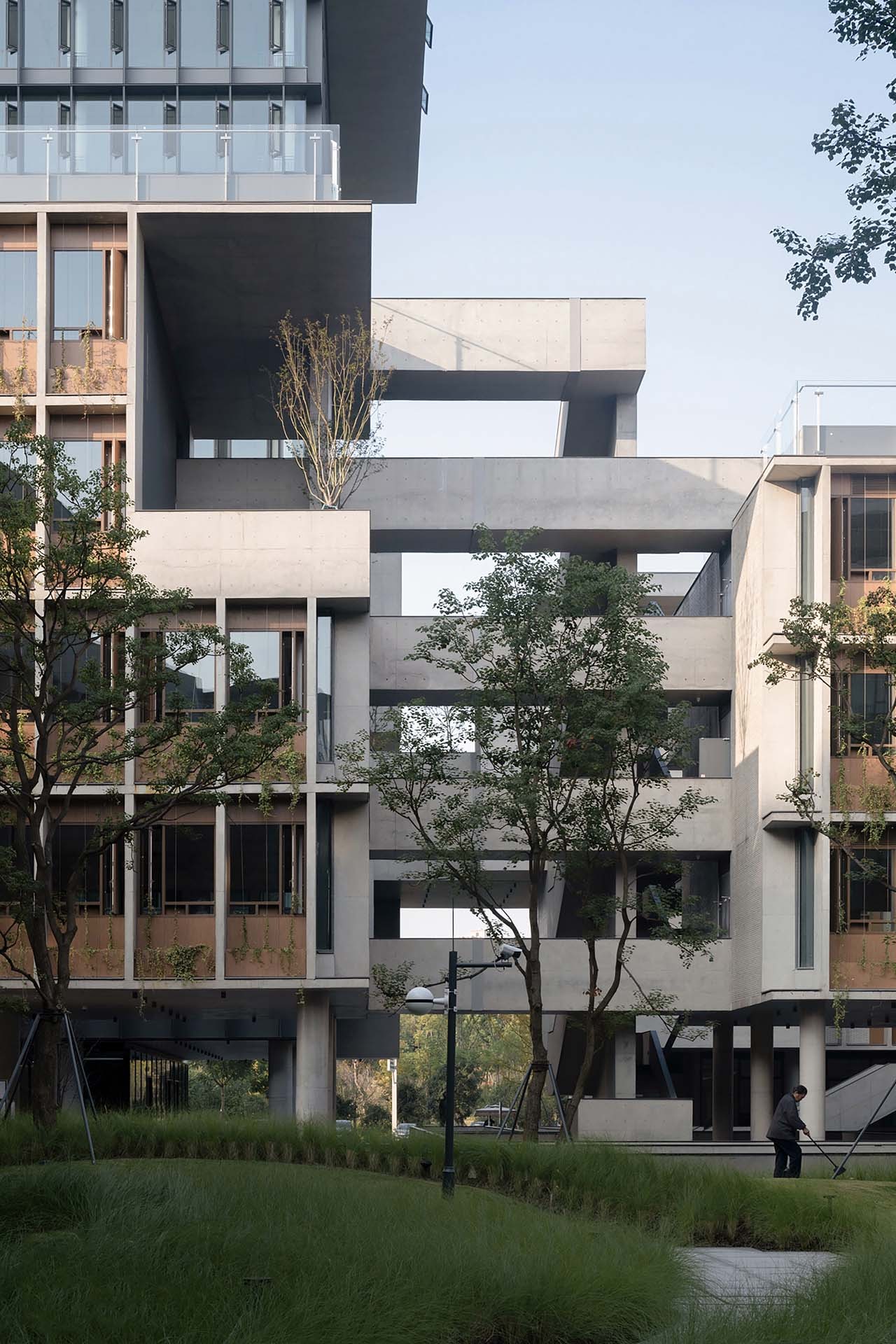 BIM建筑|成都麓湖漂浮总部办公楼 / 直向建筑 BIM建筑|成都麓湖漂浮总部办公楼 / 直向建筑