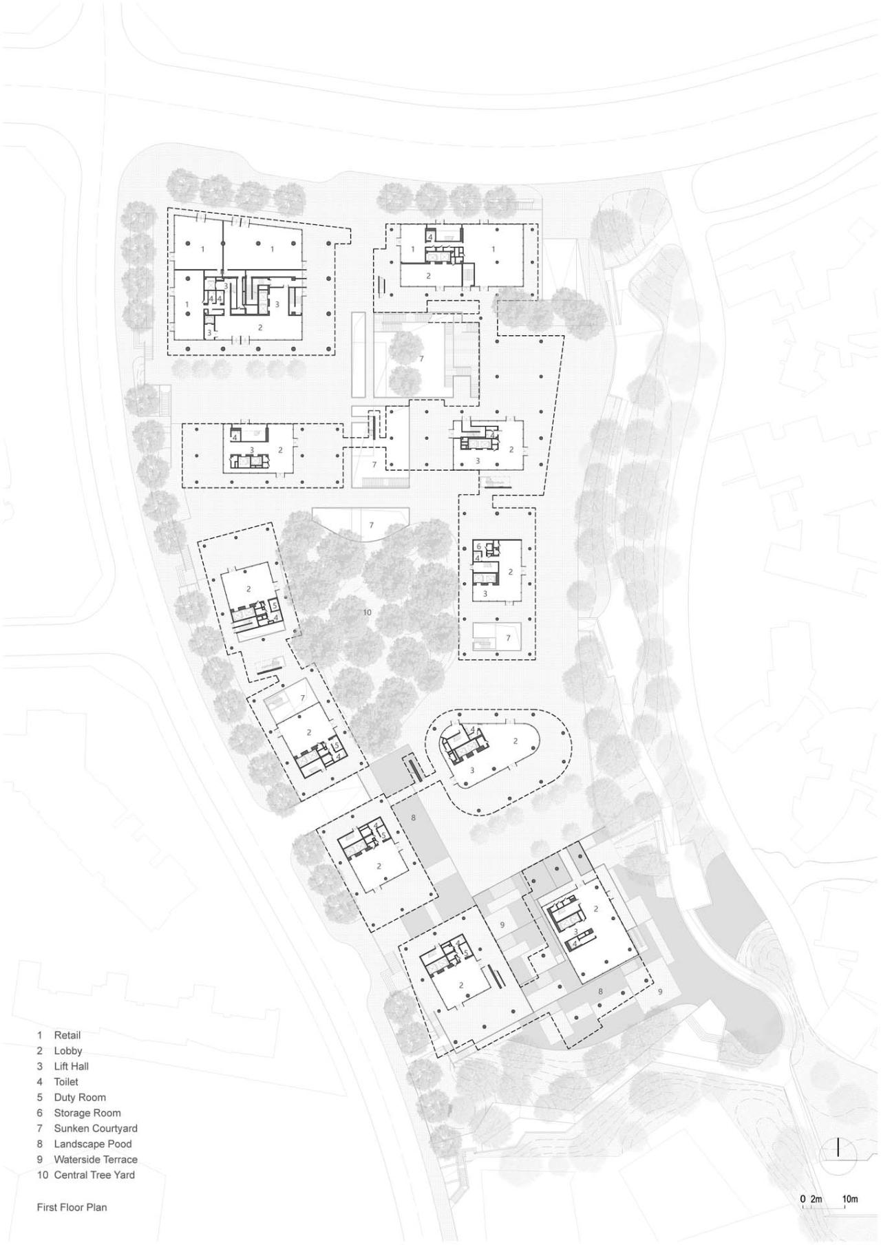 BIM建筑|成都麓湖漂浮总部办公楼 / 直向建筑 BIM建筑|成都麓湖漂浮总部办公楼 / 直向建筑