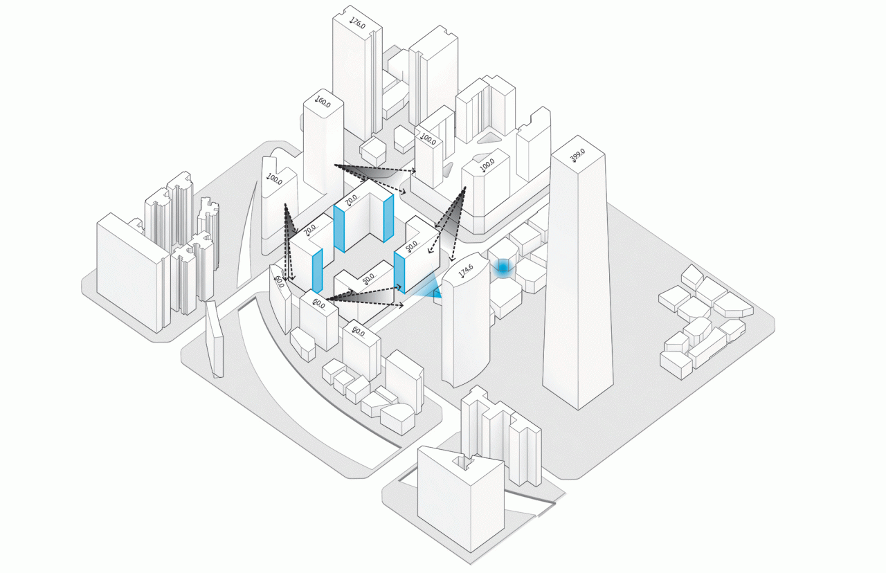 BIM建筑|成都高新创合中心 / LLA BIM建筑|成都高新创合中心 / LLA