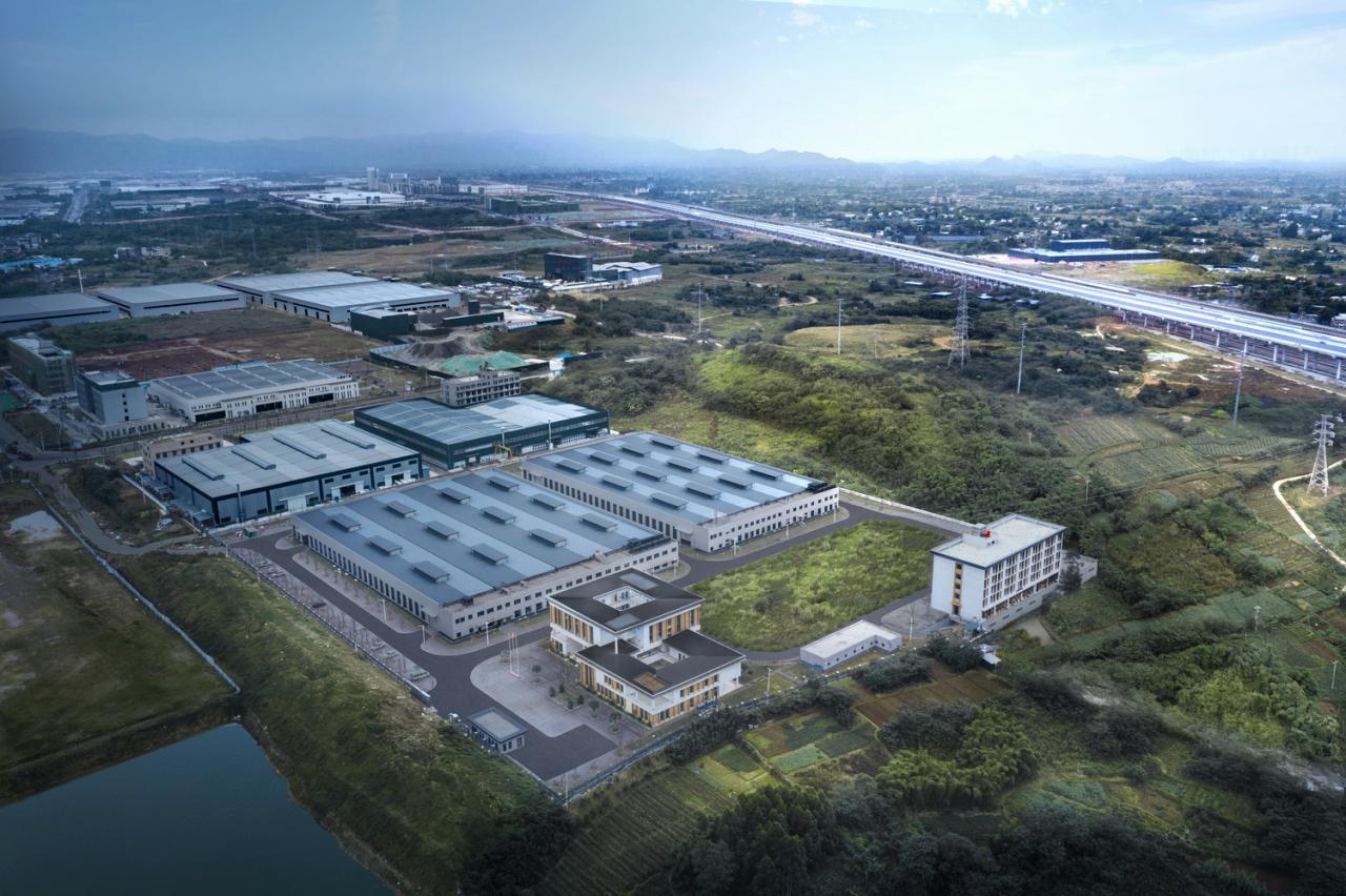 BIM建筑|四川先鹰航空发动机零部件生产基地 / HJ汉嘉西南院 BIM建筑|四川先鹰航空发动机零部件生产基地 / HJ汉嘉西南院