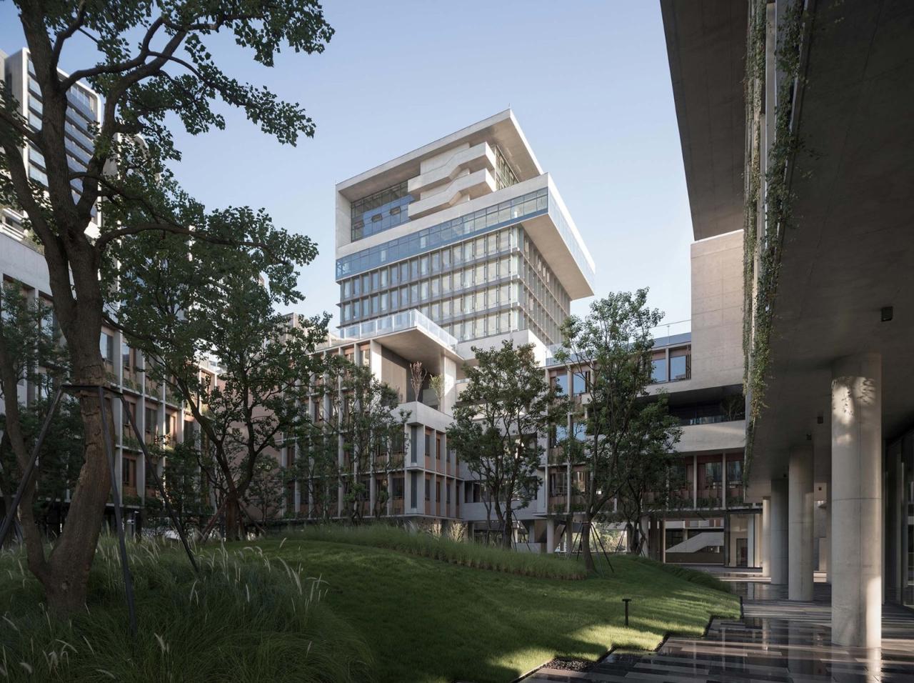 BIM建筑|成都麓湖漂浮总部办公楼 / 直向建筑 BIM建筑|成都麓湖漂浮总部办公楼 / 直向建筑