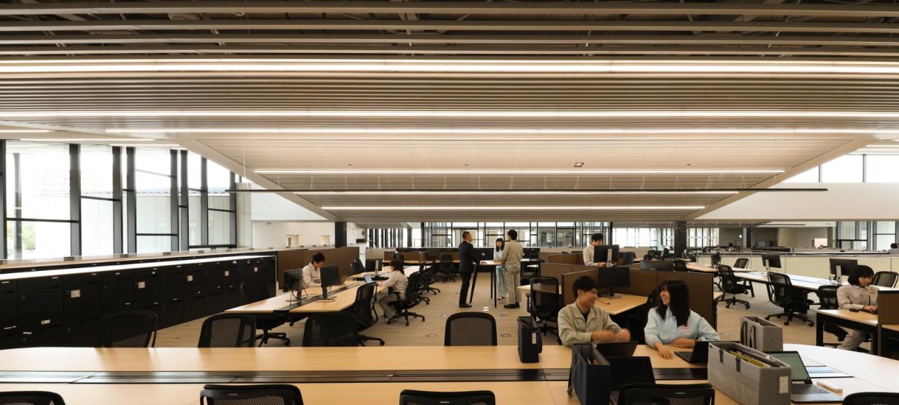 BIM建筑|龟甲万研发中心 / 日建设计 BIM建筑|龟甲万研发中心 / 日建设计