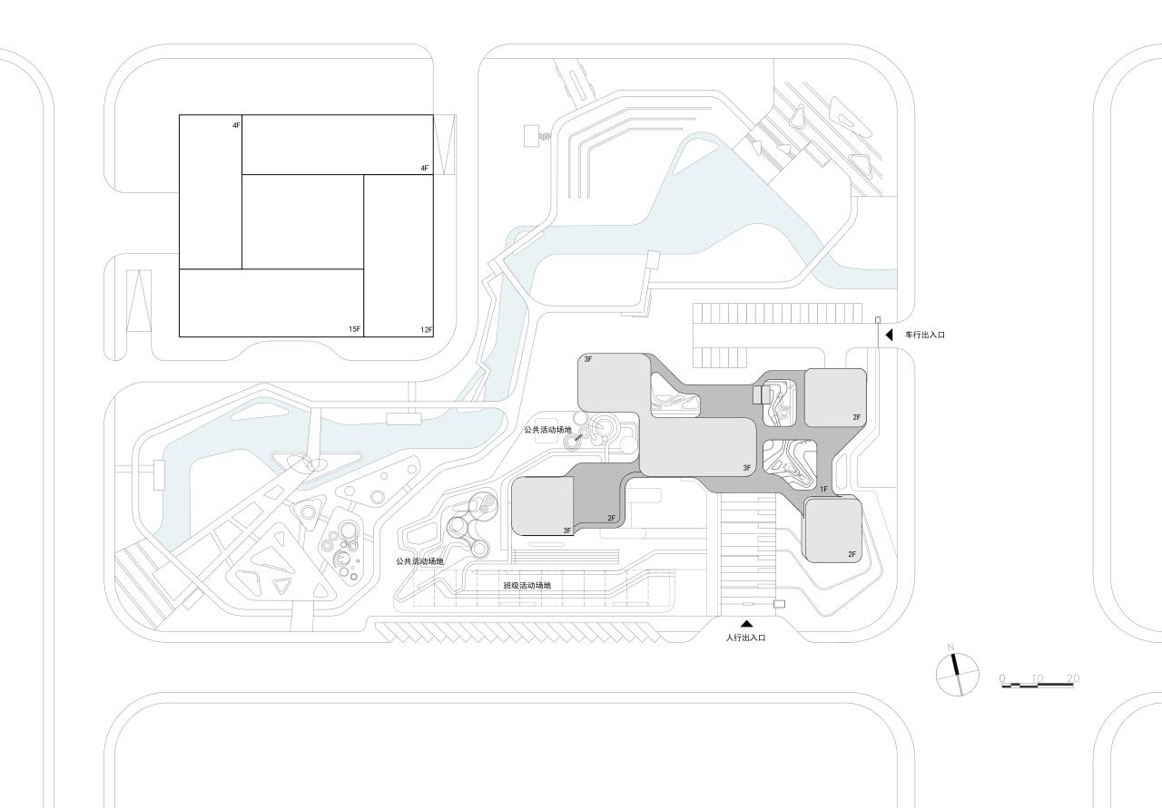 BIM建筑|渭南市政府机关幼儿园 / 中合元创建筑设计股份有限公司 BIM建筑|渭南市政府机关幼儿园 / 中合元创建筑设计股份有限公司