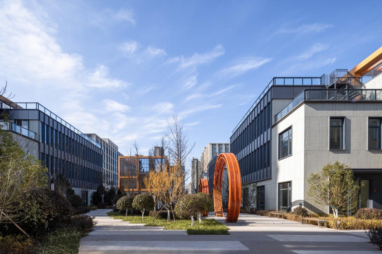 BIM建筑|为留住人才和激发活力而设计的新型产业社区 / 三益中国 BIM建筑|为留住人才和激发活力而设计的新型产业社区 / 三益中国