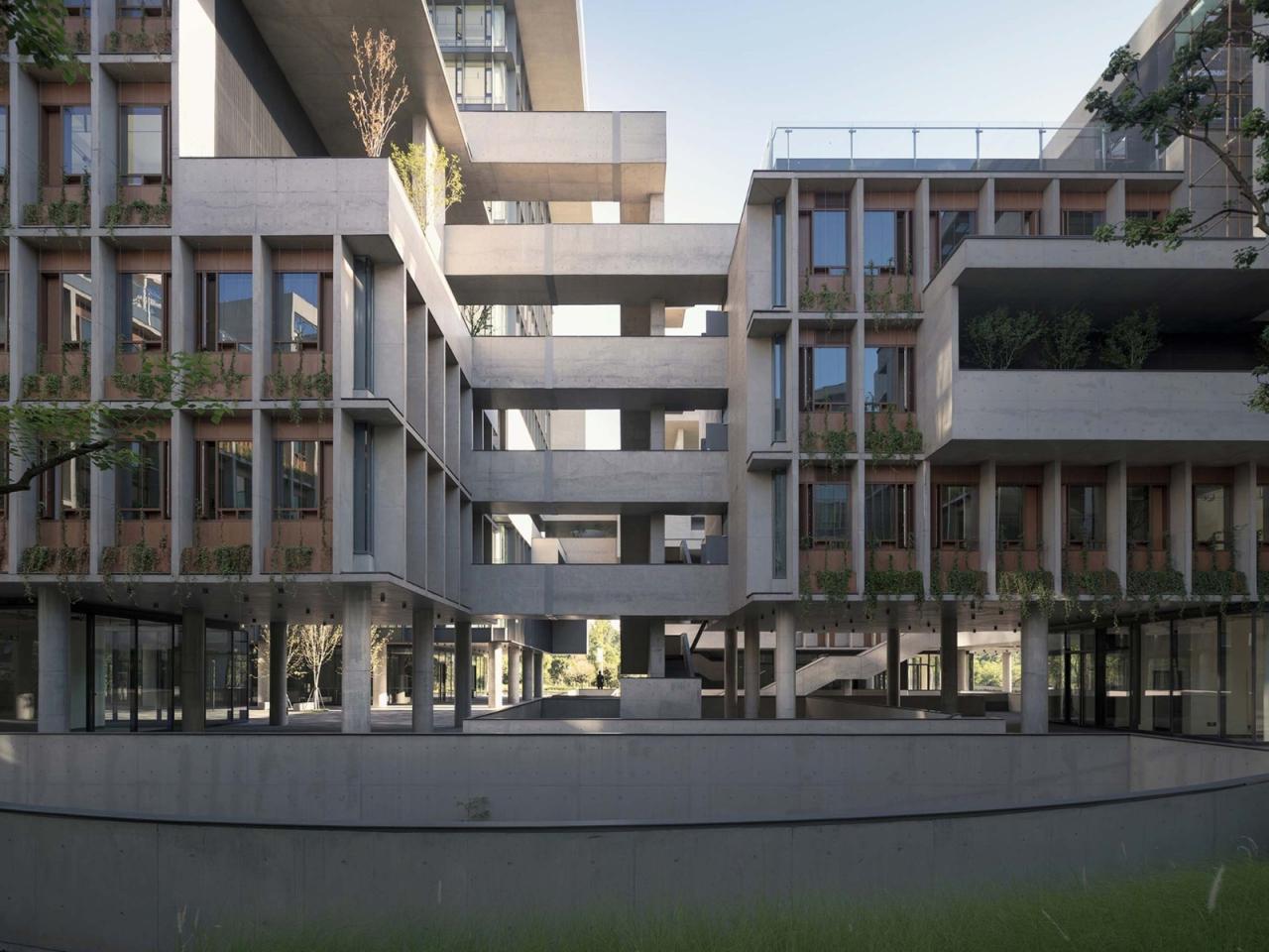 BIM建筑|成都麓湖漂浮总部办公楼 / 直向建筑 BIM建筑|成都麓湖漂浮总部办公楼 / 直向建筑