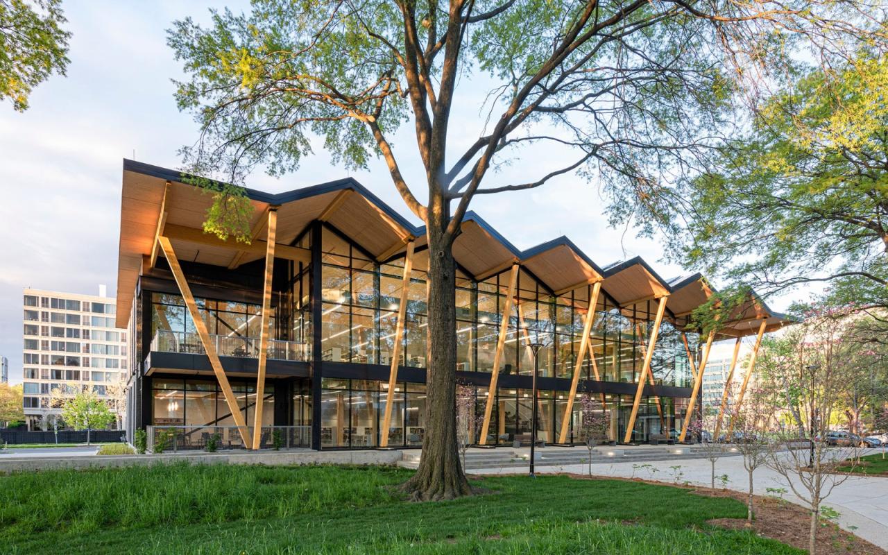 BIM建筑|DCPL 西南社区图书馆 / Perkins and Will BIM建筑|DCPL 西南社区图书馆 / Perkins and Will