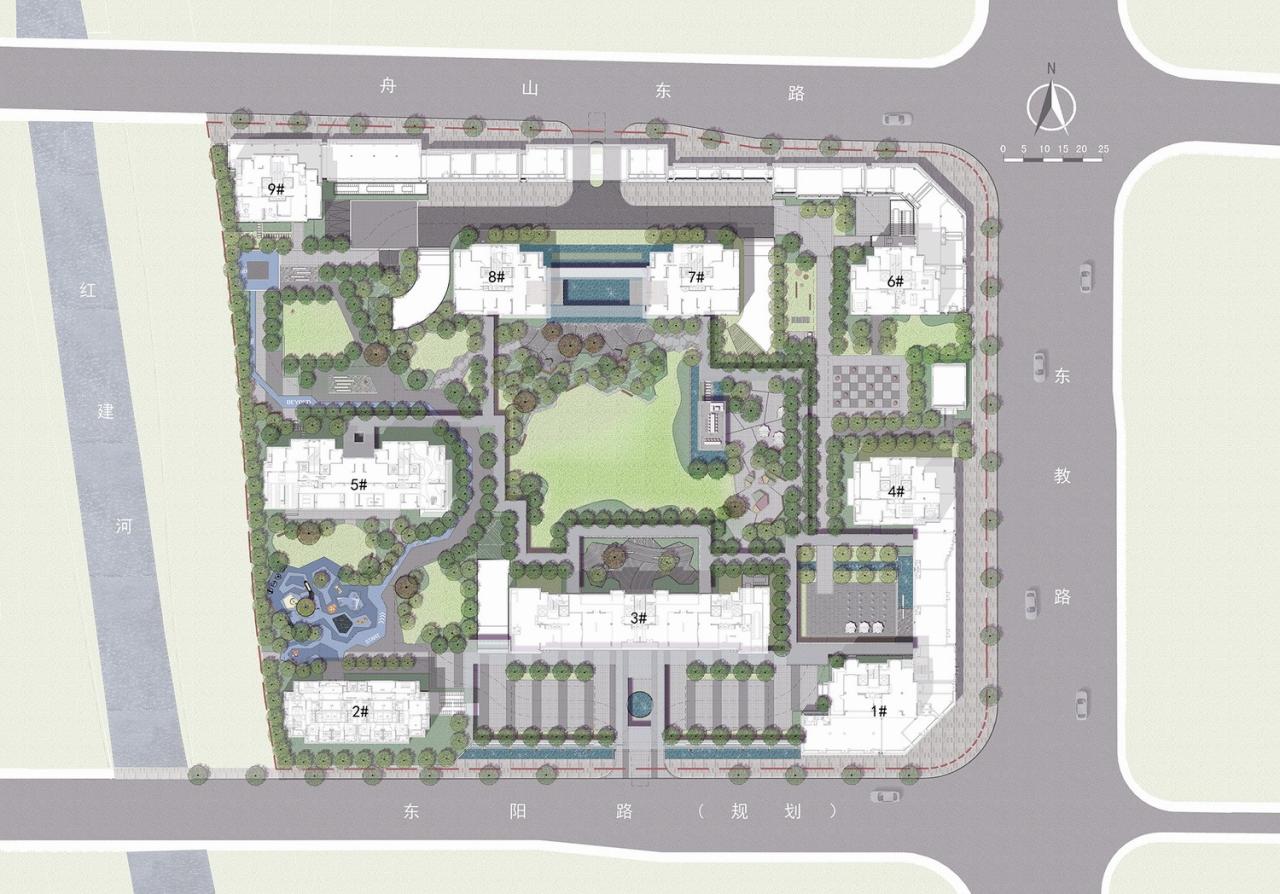 BIM建筑|城市山林 大家宅园 / ZSD卓时 BIM建筑|城市山林 大家宅园 / ZSD卓时