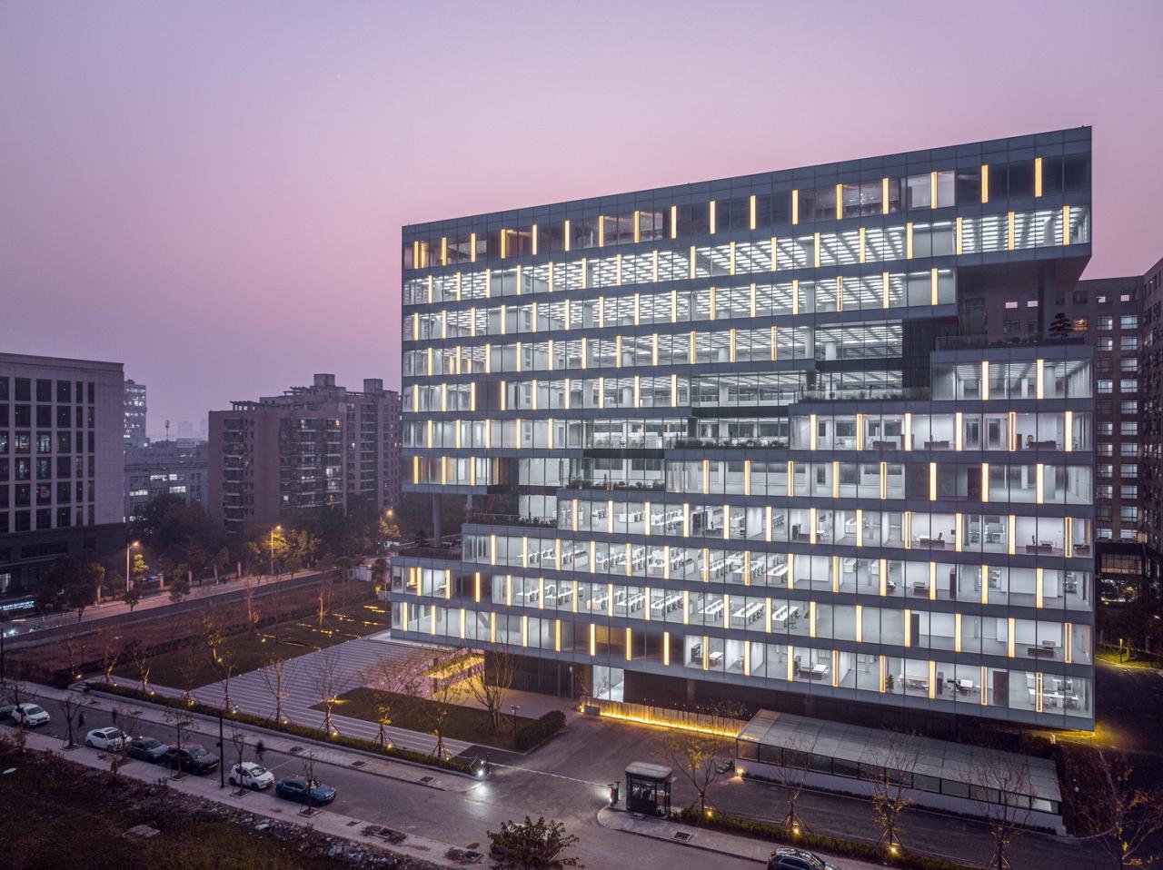 BIM建筑|杭州威星智能总部工程实录 / 孟凡浩-gad × line+ BIM建筑|杭州威星智能总部工程实录 / 孟凡浩-gad × line+