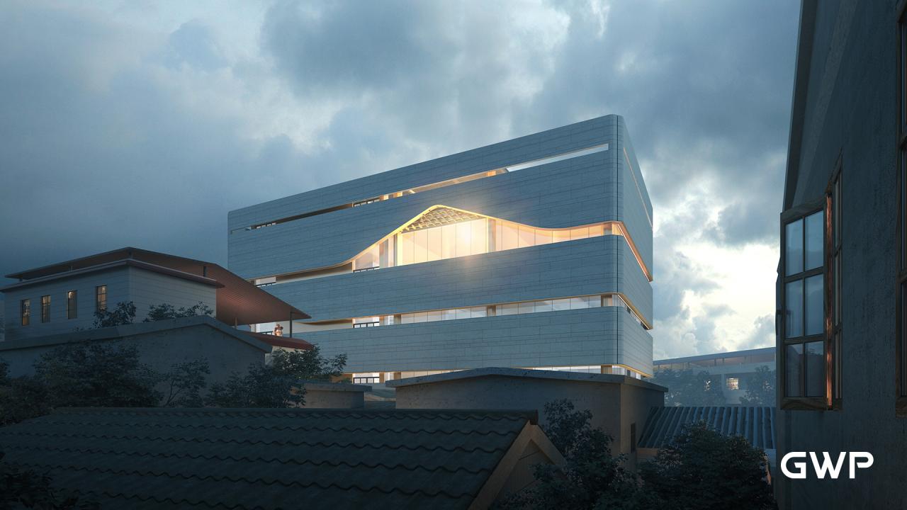 BIM建筑|曾宪梓纪念馆 / GWP新作 BIM建筑|曾宪梓纪念馆 / GWP新作