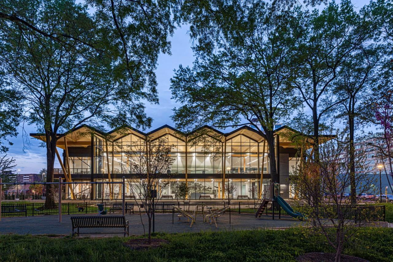 BIM建筑|DCPL 西南社区图书馆 / Perkins and Will BIM建筑|DCPL 西南社区图书馆 / Perkins and Will