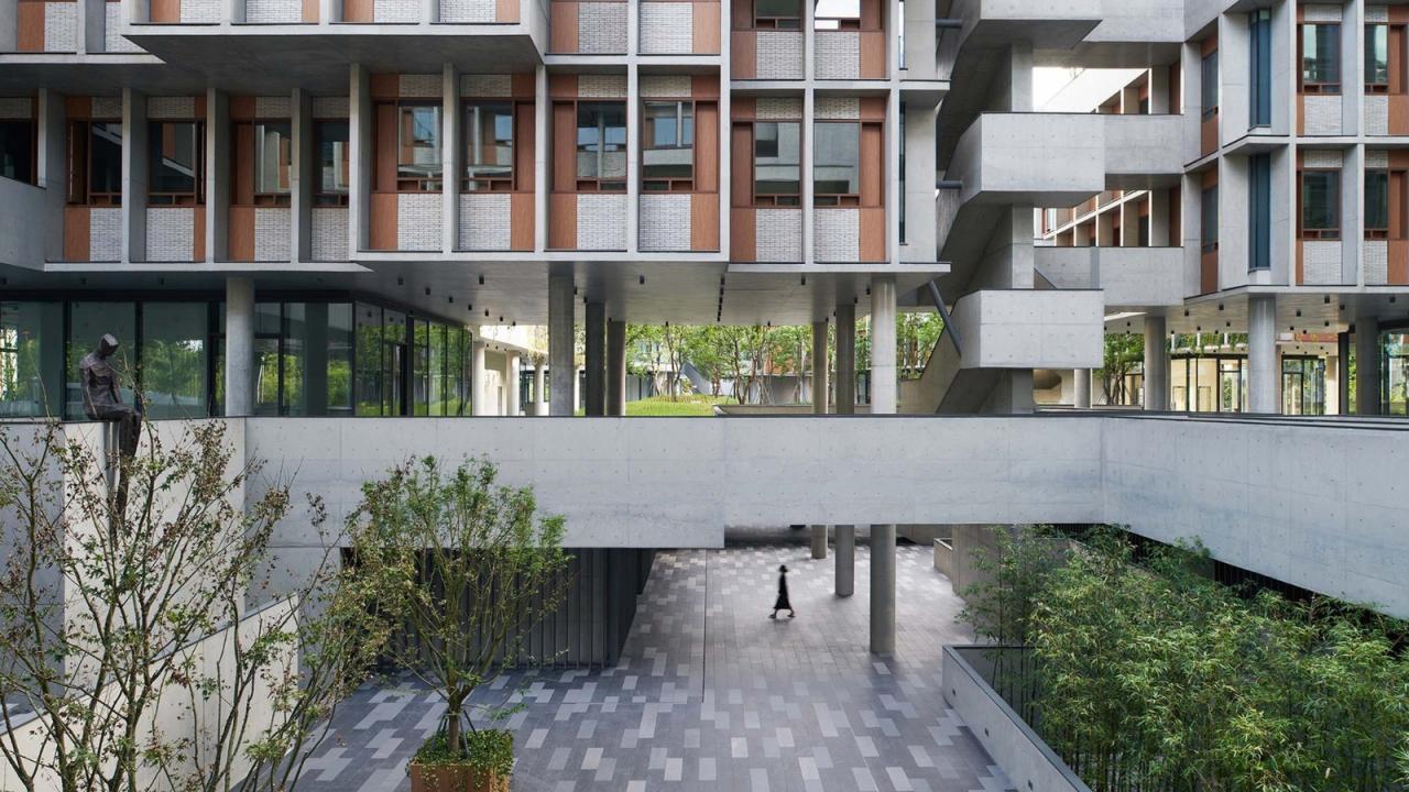 BIM建筑|成都麓湖漂浮总部办公楼 / 直向建筑 BIM建筑|成都麓湖漂浮总部办公楼 / 直向建筑