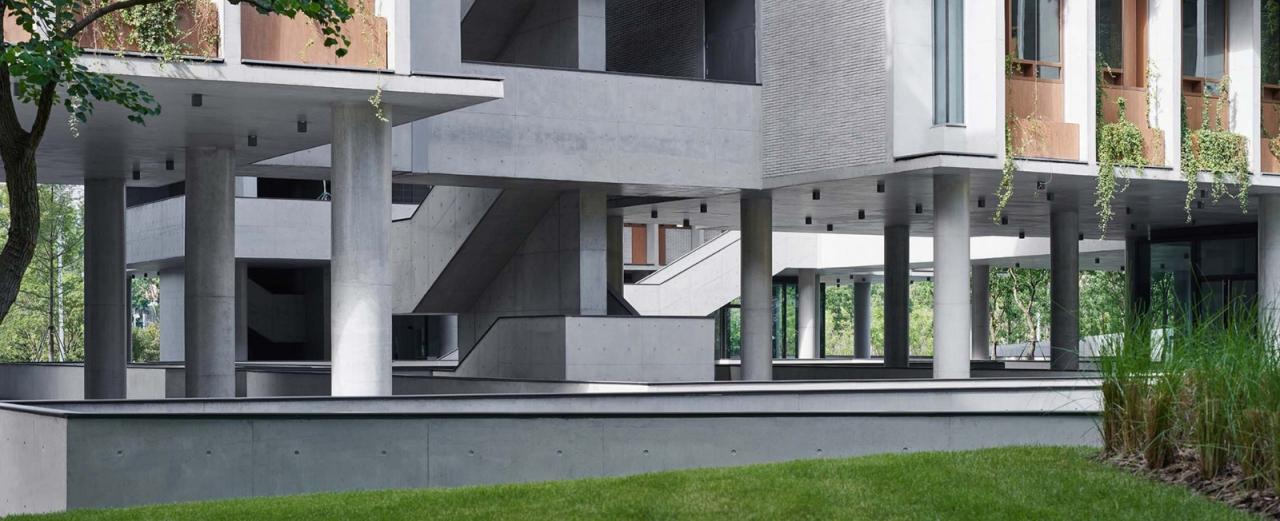 BIM建筑|成都麓湖漂浮总部办公楼 / 直向建筑 BIM建筑|成都麓湖漂浮总部办公楼 / 直向建筑