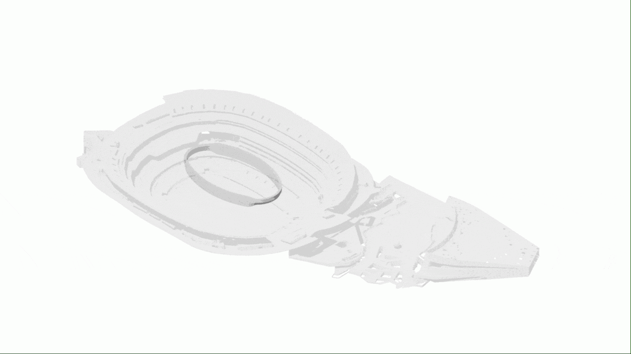 BIM建筑|洛杉矶索菲体育场 / HKS BIM建筑|洛杉矶索菲体育场 / HKS