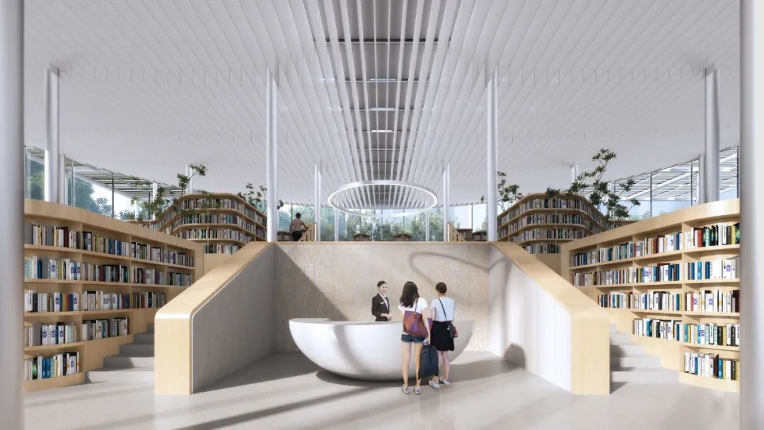 BIM建筑|云幔书屋 :内外无界的极致透明 / UUA BIM建筑|云幔书屋 :内外无界的极致透明 / UUA