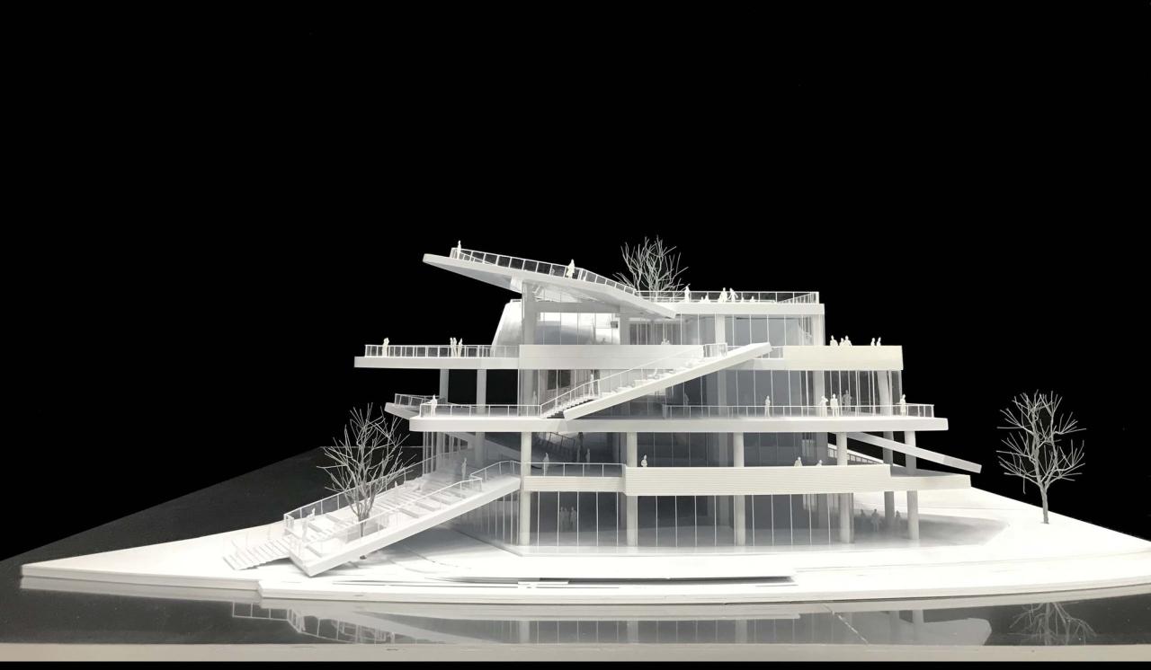 BIM建筑|漫游白色切片,上海之鱼 / 同济原作设计工作室 BIM建筑|漫游白色切片,上海之鱼 / 同济原作设计工作室