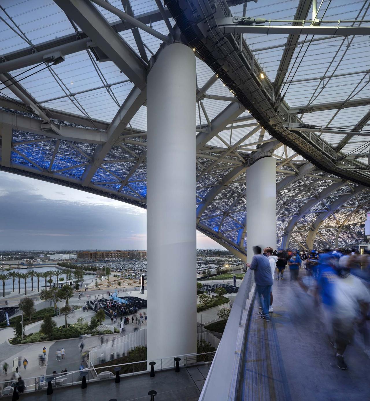 BIM建筑|洛杉矶索菲体育场 / HKS BIM建筑|洛杉矶索菲体育场 / HKS