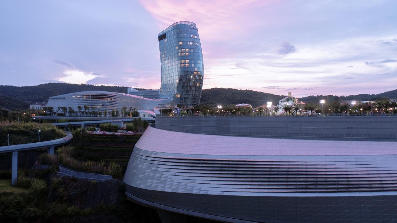 BIM建筑|长沙大王山朗豪酒店 / 蓝天组 BIM建筑|长沙大王山朗豪酒店 / 蓝天组