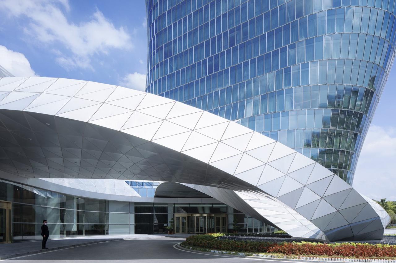 BIM建筑|长沙大王山朗豪酒店 / 蓝天组 BIM建筑|长沙大王山朗豪酒店 / 蓝天组