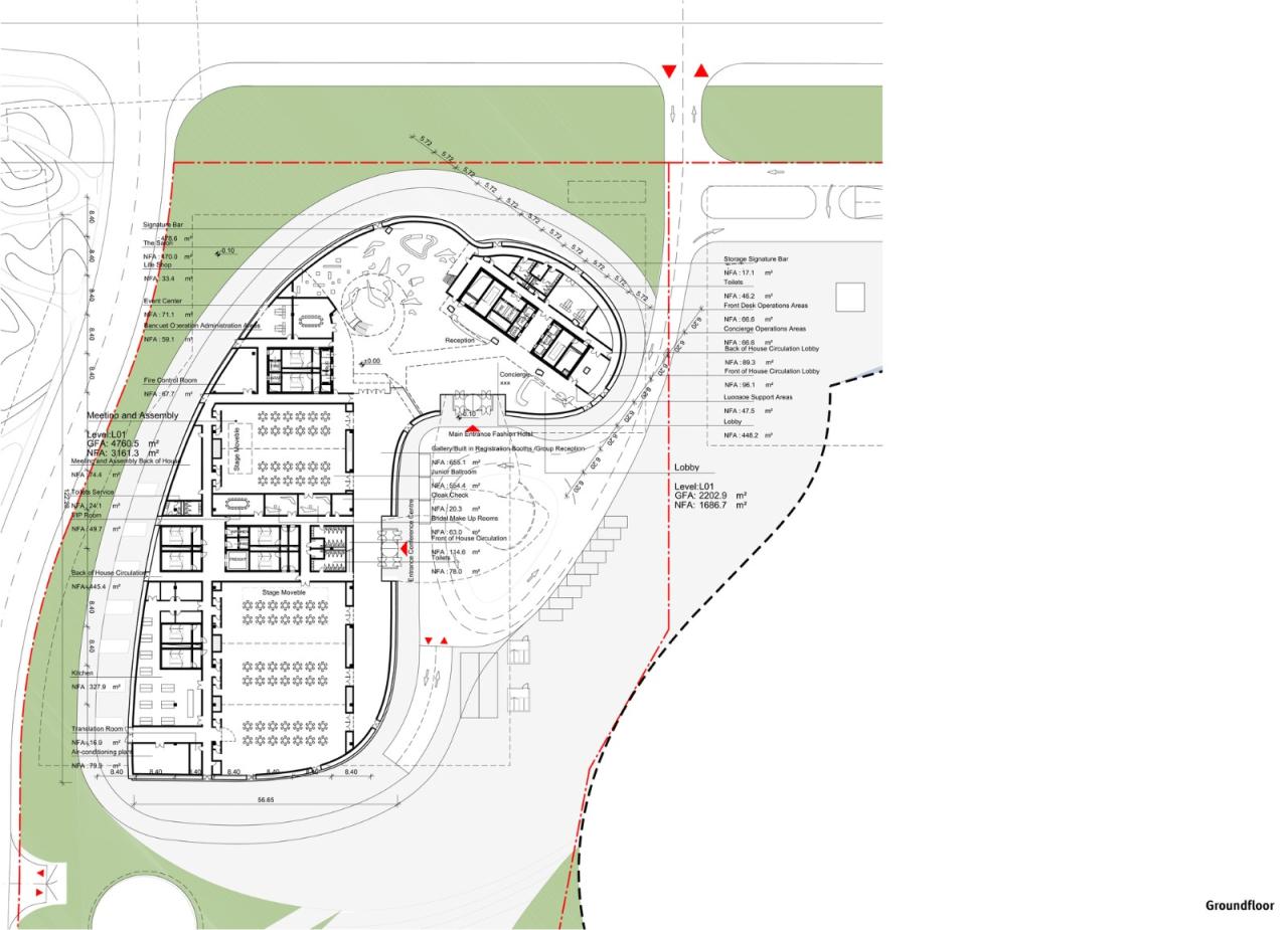 BIM建筑|长沙大王山朗豪酒店 / 蓝天组 BIM建筑|长沙大王山朗豪酒店 / 蓝天组