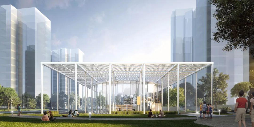 BIM建筑|云幔书屋 :内外无界的极致透明 / UUA BIM建筑|云幔书屋 :内外无界的极致透明 / UUA