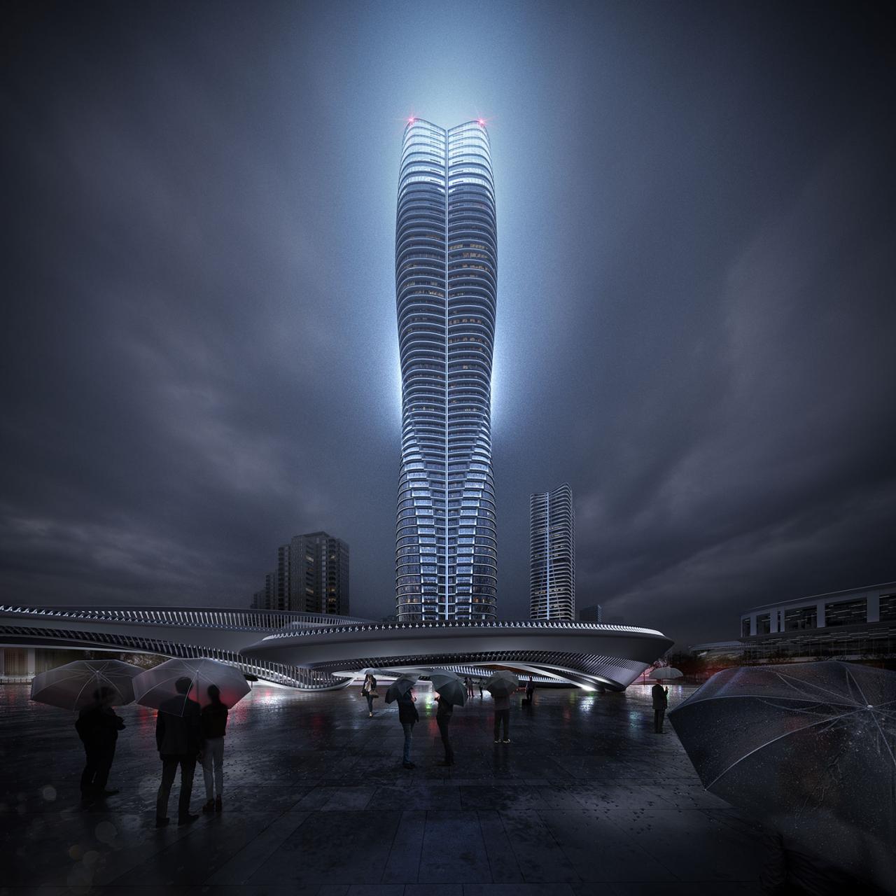 BIM建筑|华南海滨高层设计竞赛方案 / 10 Design BIM建筑|华南海滨高层设计竞赛方案 / 10 Design