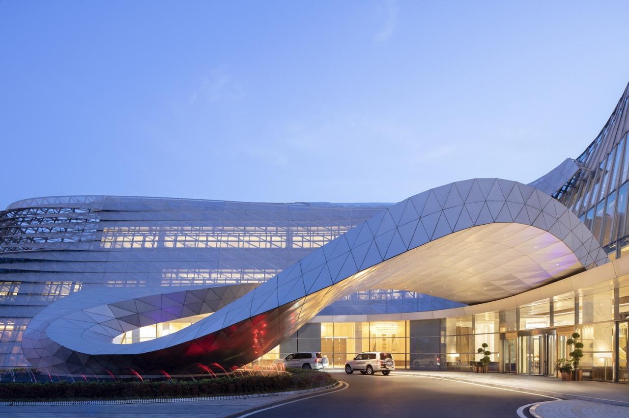 BIM建筑|长沙大王山朗豪酒店 / 蓝天组 BIM建筑|长沙大王山朗豪酒店 / 蓝天组