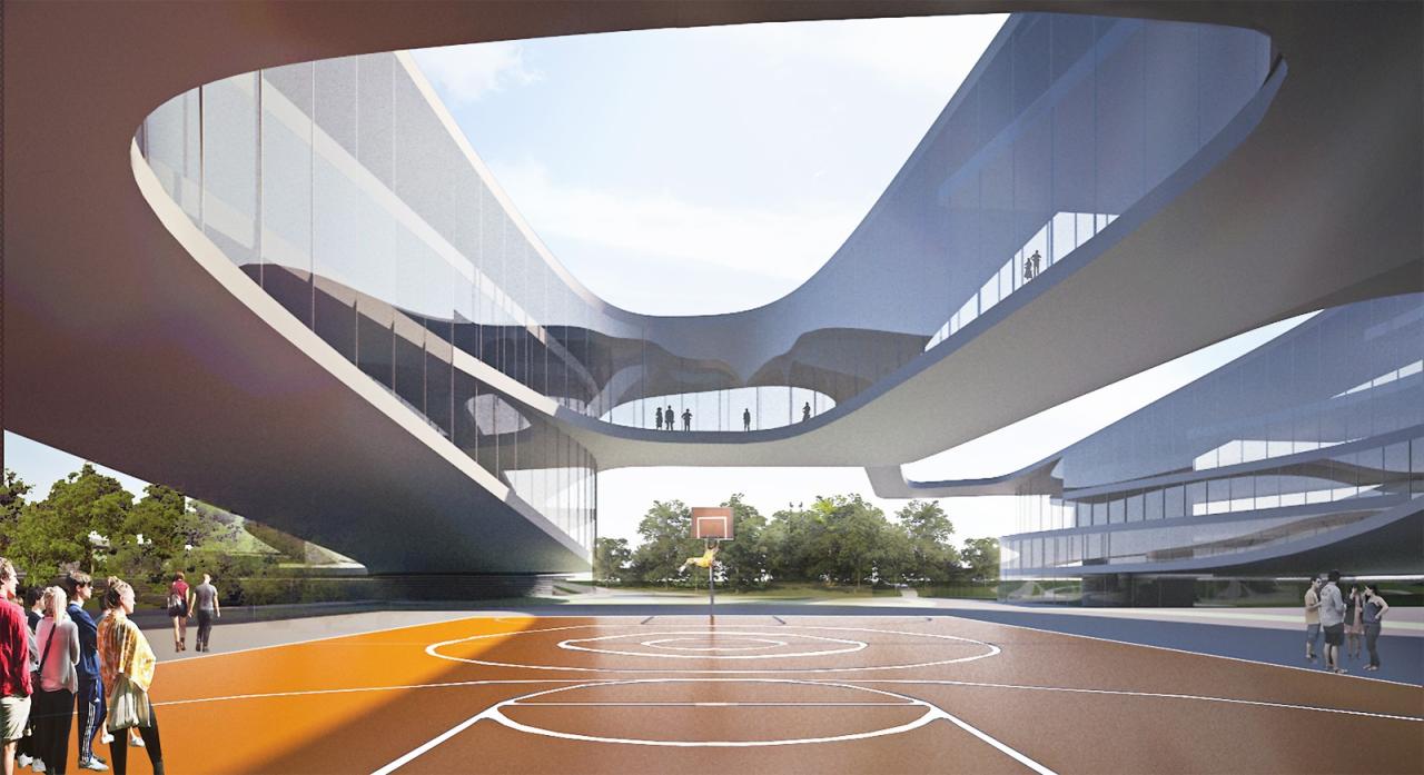 BIM建筑|中央美术学院青岛校区设计方案 / CAA BIM建筑|中央美术学院青岛校区设计方案 / CAA