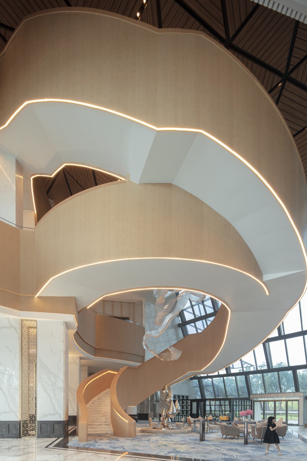 BIM建筑|长沙大王山朗豪酒店 / 蓝天组 BIM建筑|长沙大王山朗豪酒店 / 蓝天组