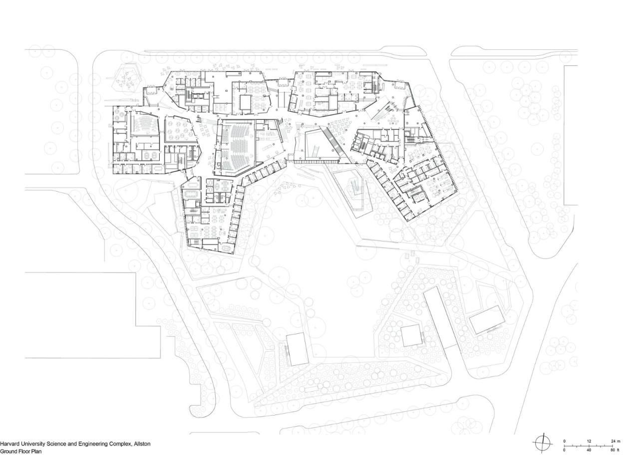 BIM建筑|哈佛大学科学与工程综合楼 / 贝尼奇建筑事务所 BIM建筑|哈佛大学科学与工程综合楼 / 贝尼奇建筑事务所