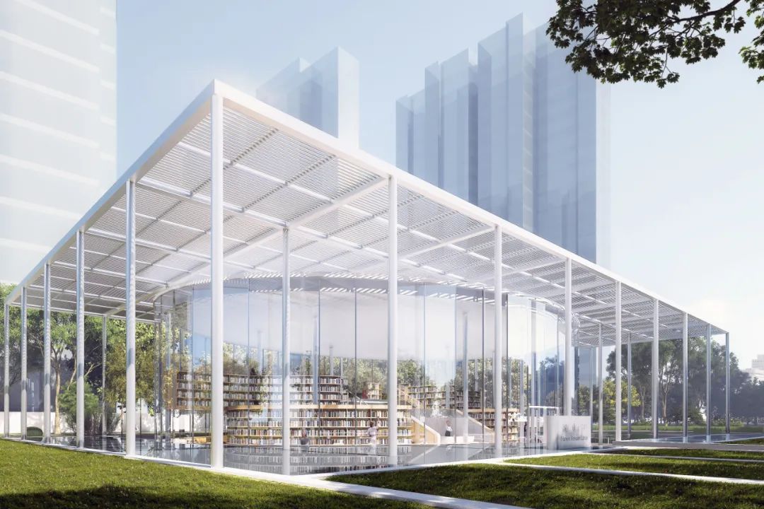 BIM建筑|云幔书屋 :内外无界的极致透明 / UUA BIM建筑|云幔书屋 :内外无界的极致透明 / UUA