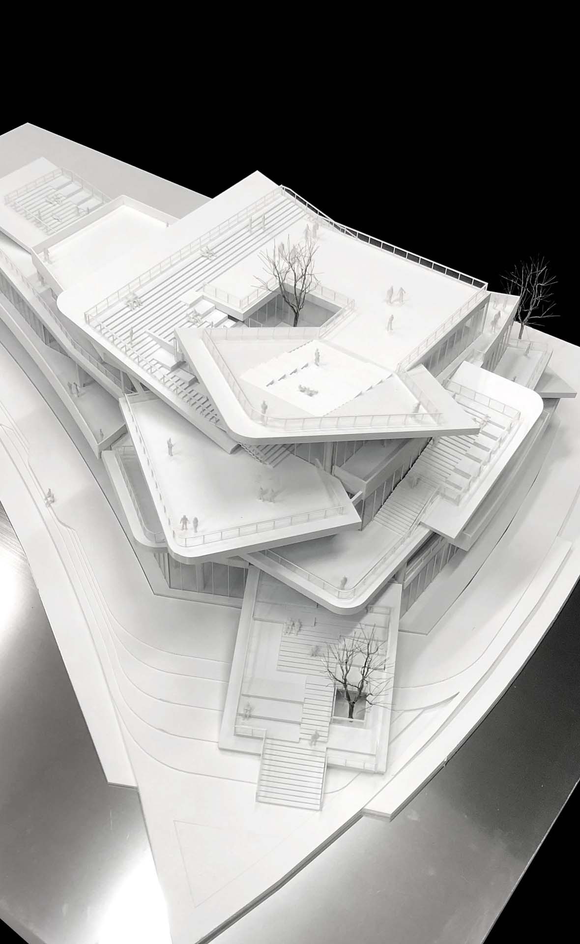 BIM建筑|漫游白色切片,上海之鱼 / 同济原作设计工作室 BIM建筑|漫游白色切片,上海之鱼 / 同济原作设计工作室