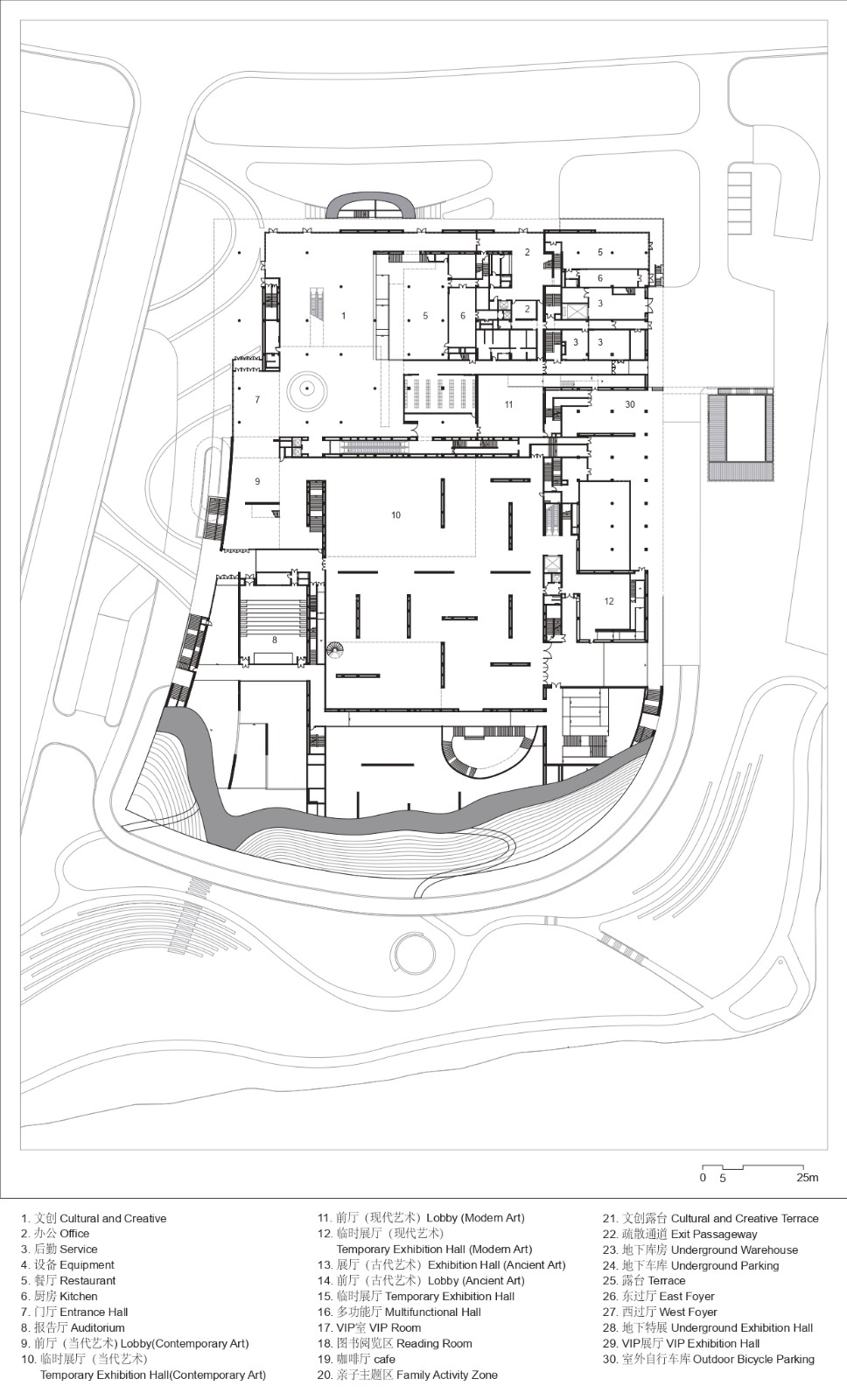 BIM建筑|琴台美术馆 / 大舍建筑设计事务所 BIM建筑|琴台美术馆 / 大舍建筑设计事务所