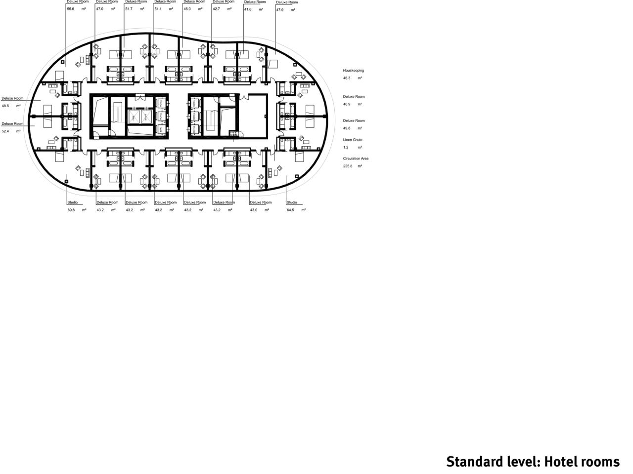 BIM建筑|长沙大王山朗豪酒店 / 蓝天组 BIM建筑|长沙大王山朗豪酒店 / 蓝天组