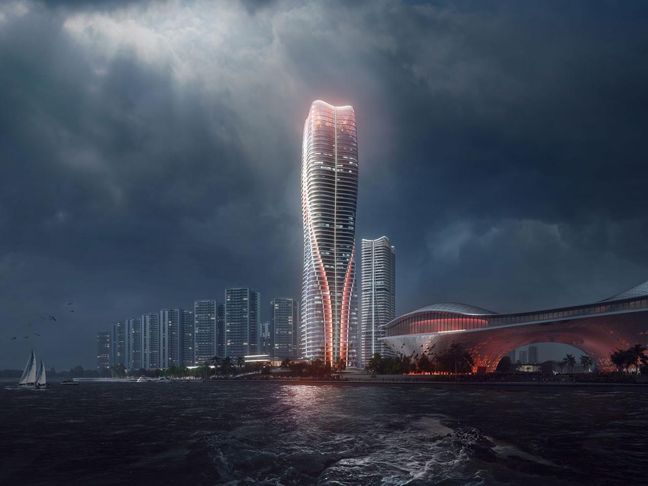 BIM建筑|华南海滨高层设计竞赛方案 / 10 Design BIM建筑|华南海滨高层设计竞赛方案 / 10 Design
