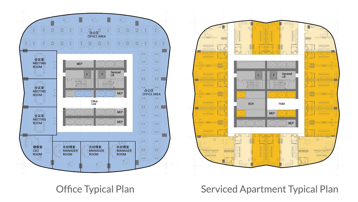 BIM建筑|华南海滨高层设计竞赛方案 / 10 Design BIM建筑|华南海滨高层设计竞赛方案 / 10 Design