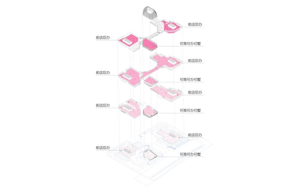 BIM建筑|GEN方案 | 一桥两相望:苏州高铁新城双子塔 BIM建筑|GEN方案 | 一桥两相望:苏州高铁新城双子塔