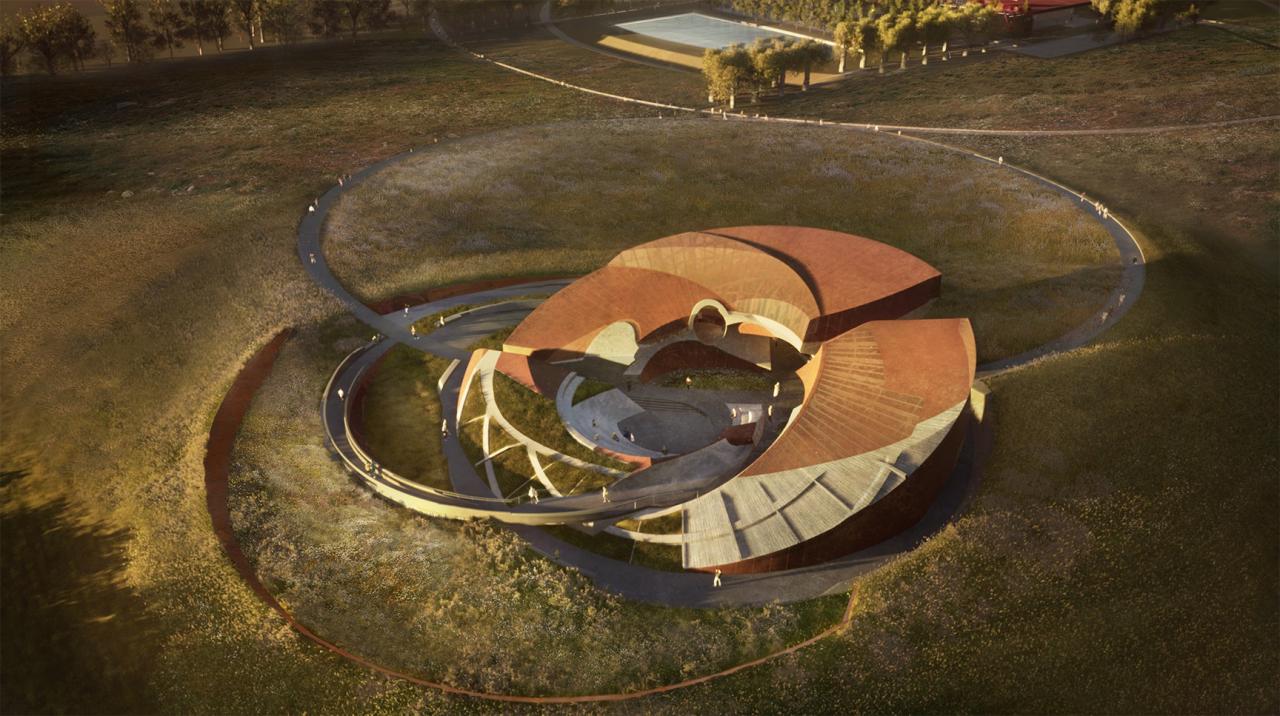 BIM建筑| ‘冷战退伍军人纪念碑’方案 / Oyler Wu BIM建筑| ‘冷战退伍军人纪念碑’方案 / Oyler Wu