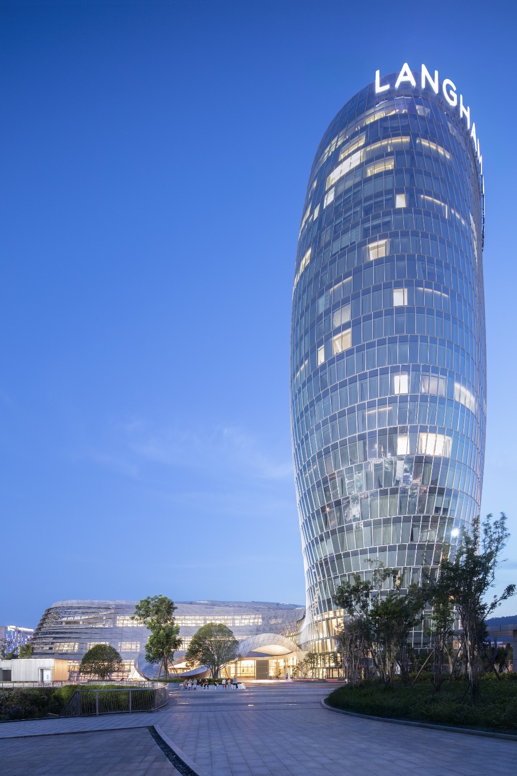 BIM建筑|长沙大王山朗豪酒店 / 蓝天组 BIM建筑|长沙大王山朗豪酒店 / 蓝天组