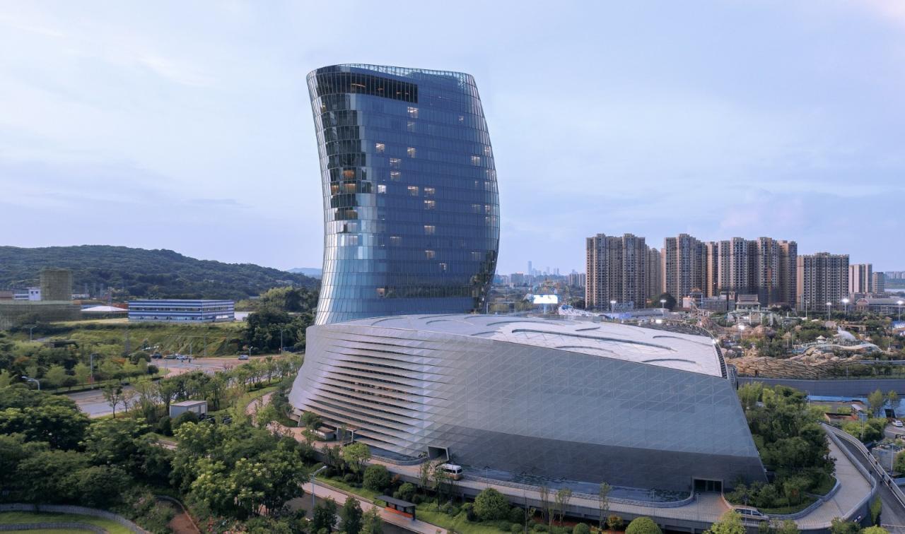 BIM建筑|长沙大王山朗豪酒店 / 蓝天组 BIM建筑|长沙大王山朗豪酒店 / 蓝天组